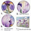 Iris mauves sur la plage sur toile-1005145963-1005145962