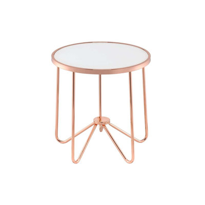 End Table With Glass Top