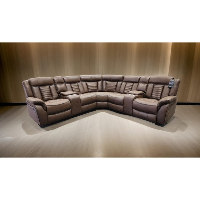 Canapé modulaire inclinable Samuel Brown