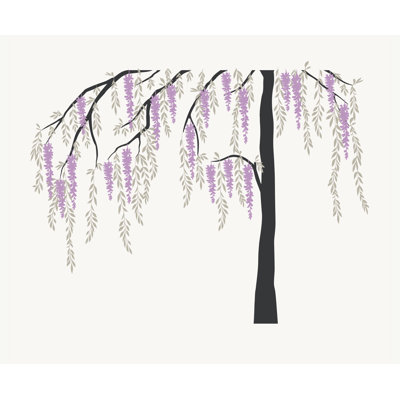 Plants & Flowers Non-Wall Damaging Accent