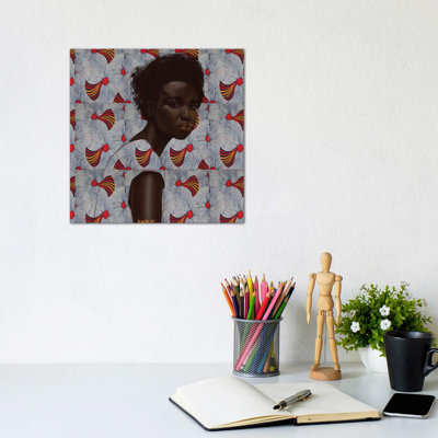 Wax Series VII by Adekunle Adeleke - Wrapped Canvas Painting