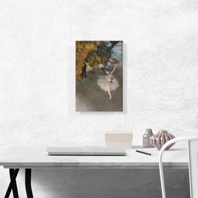 " The Star 1878 " by Edgar Degas Painting Print
