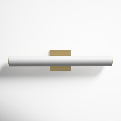 Aryon Single Frosted Dimmable LED Bath Bar