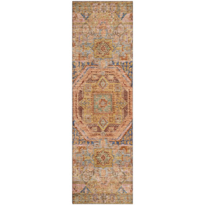 Premium Machine Washable Lubbers AMF1743 Global Rug