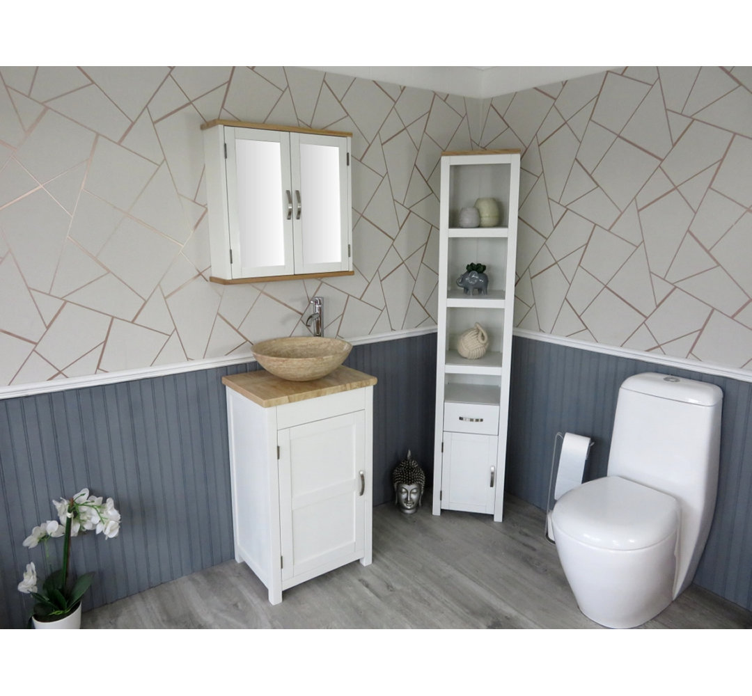 Scotti 515mm Free-standing Cloakroom Vanity Unit