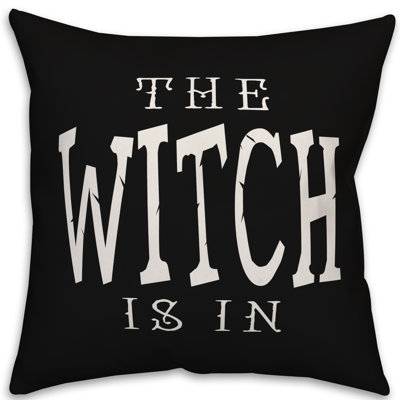  Coussin The Witch is In