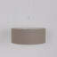 Ellington 1 - Light Silver Drum Pendant-29531924