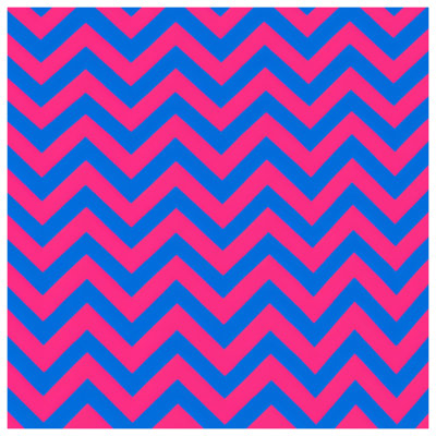 Zigzag Pattern Double Sided Throw Pillows