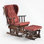 Chaise berçante et repose-pieds Azariyah Konfor
