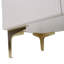 Ensemble de meuble-lavabo simple 36 po avec plateau en céramique 2 tiroirs Nourudin