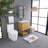 Frankmut 24'' Single Bathroom Vanity with Solid Surface Top