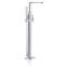 Lineare Single Handle Floor Mounted Tub Filler with Handshower-33960143