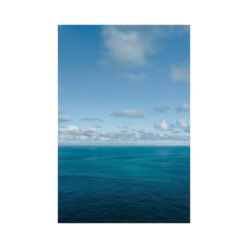 Amalfi Coast Ocean View X by Bethany Young - Print on Canvas, 30.48cm H x 20.32cm W x 1.91cm D, Wrapped Canvas