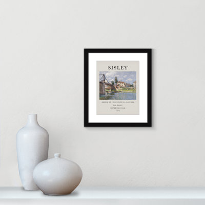 Old Masters Collection "The Bridge at Villeneuve" Print