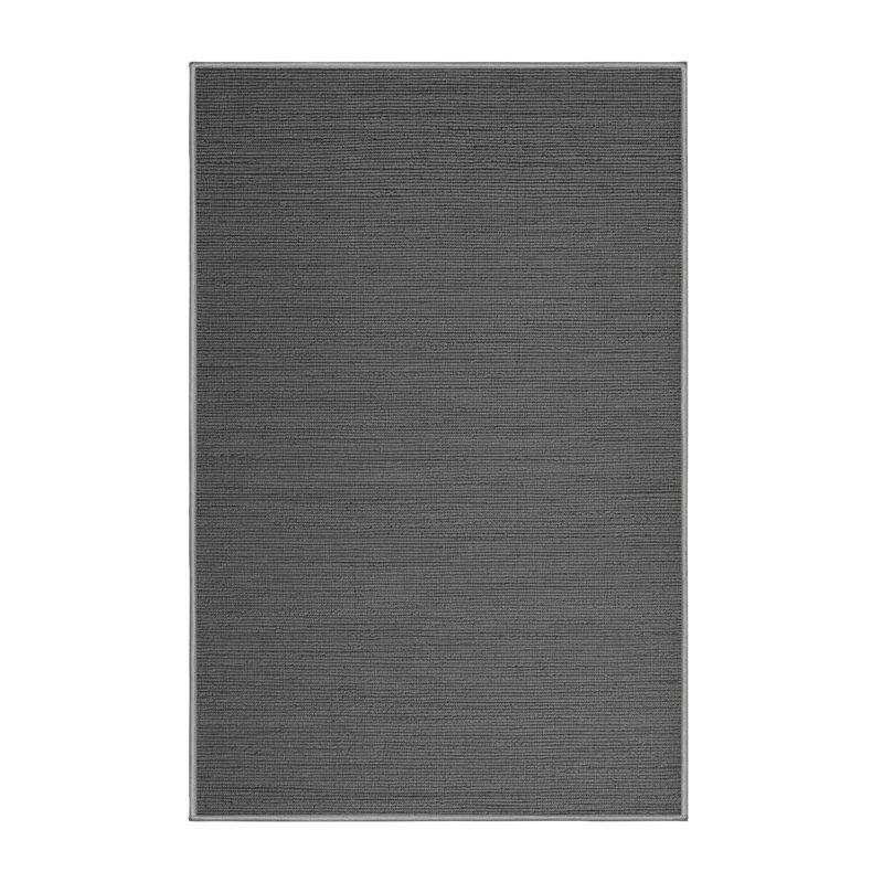 Tapis brun uni lavable à la machine, Rectangle 2 pi x 3 pi