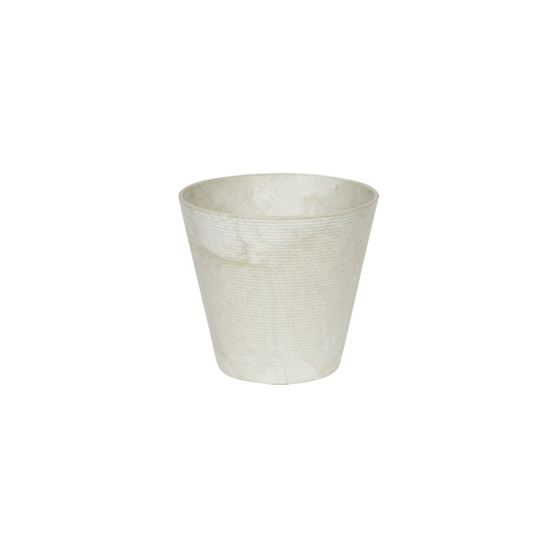 Pot à fleurs en résine Carreras, Menthe, H 7,75 po x l 8,25 po x P 8,25 po