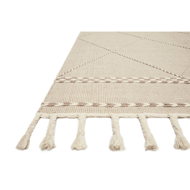 Isidore Wool Geometric Indoor Rug, Rectangle 9'3" x 13'