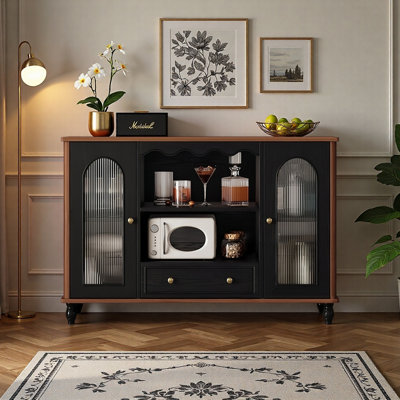French cream style storage sideboard cabinet