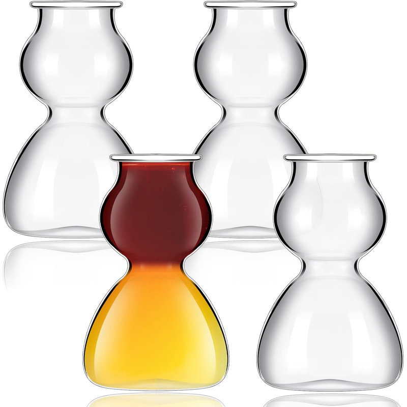 4 verres à liqueur 4 oz