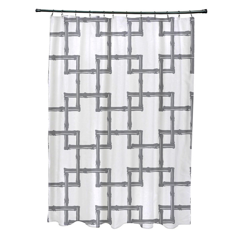 Rideau de douche Connelly, Gris