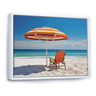 Alescia " Orange Beach Chairs II "