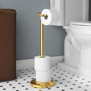 Allied Brass Southbeach Collection Free Standing Toilet Tissue