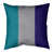 Bleu sarcelle / gris / mauve foncé
