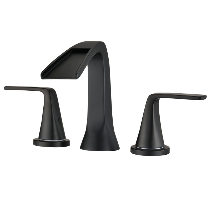 Robinet de salle de bain à large entraxe