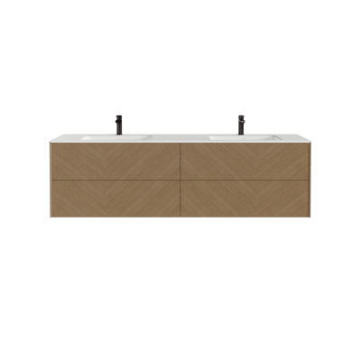 Meuble-lavabo double 59 po Mattigan