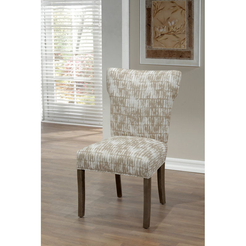 Hylee Bella Dining Collection, Beige/White, Walnut/Pebble