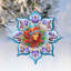 Ornements en bois Frosty Fairy