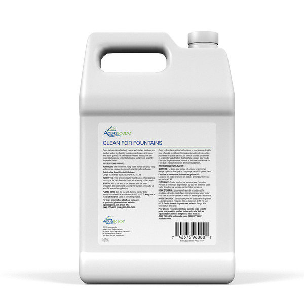 1 Gallon Clear Fountain Water Treatment Solution