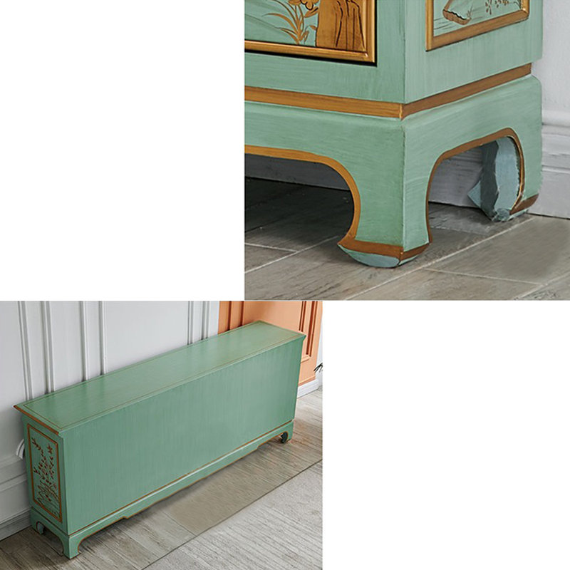 Meuble télé de luxe de style français, 59.06"