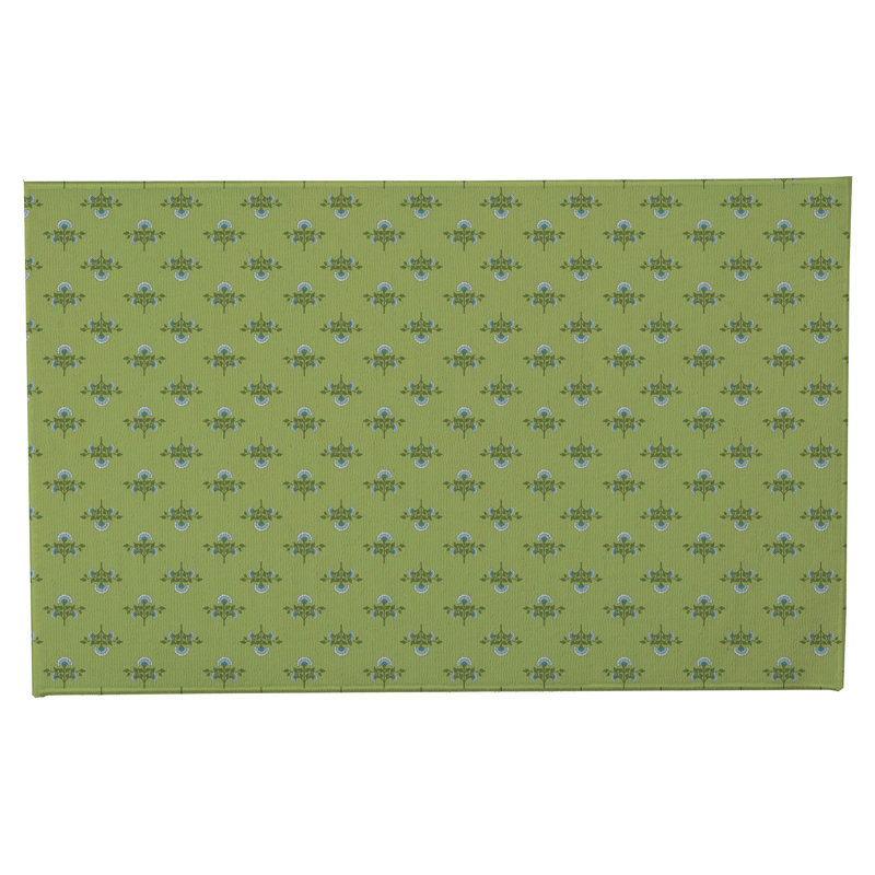 Paillasson Flora, L 17 po x L 24 po, Limette