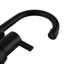 Robinet de salle de bain central noir mat 4 po avec poignées doubles, fabrication en alliage de zinc, valve à disque en céramique, 1,2 gal / min-124636984