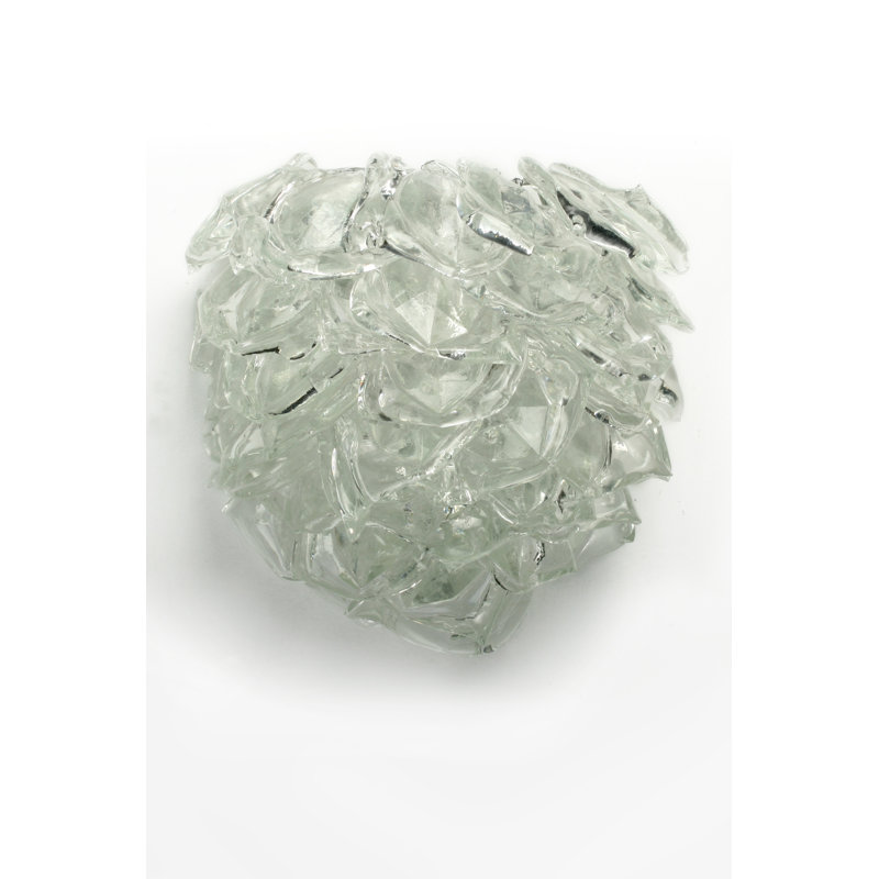 Riverelle Glass Flush Mounted Sconce