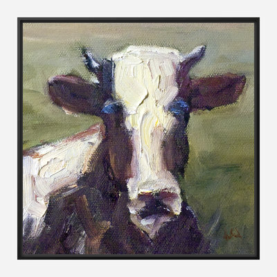 Moo Moo II By John Beard - Gallery Wrapped Canvas Print