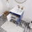 Tojuana 23.62'' Single Bathroom Vanity with Acrylic Top-1108916414