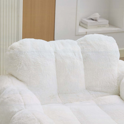 Lotus Type Compression Bean Bag Chair,Suitable for Living Room and Bedroom