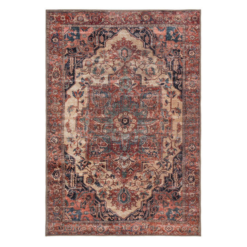 Vintage Look Area Rug, Rectangle 200 x 290 cm