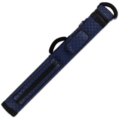 Action ACVA22 2 Butt 2 Shaft Vanity Series Hard Pool Cue Case - Blue & Black