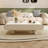 Cream style simple creative coffee table