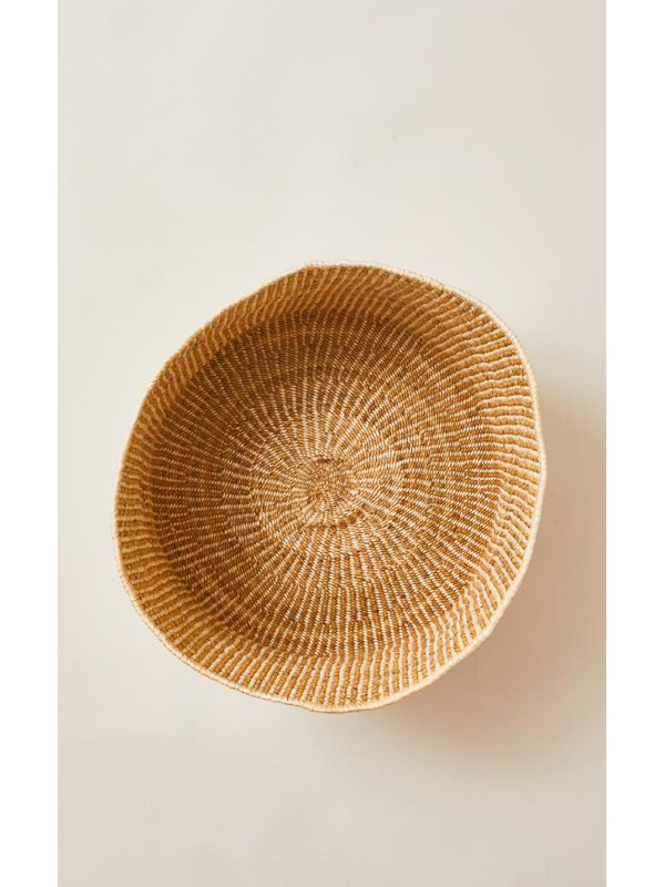 Banana Leaf Floor Basket in