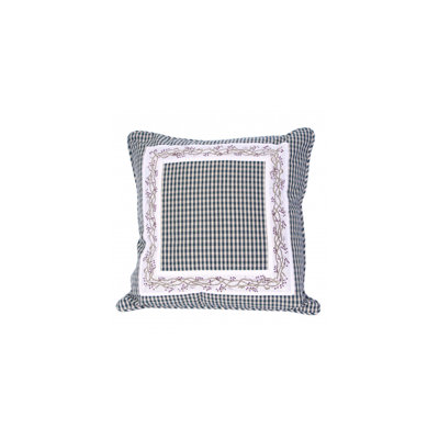 Berryvine Plaid Cotton Throw Pillow