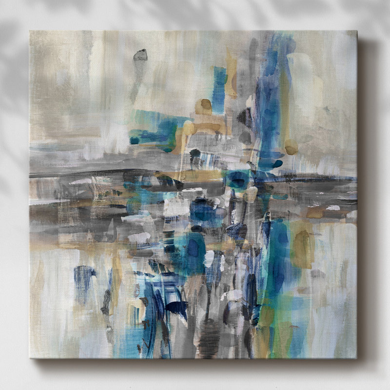 Toile tendue Burnt Pine I-Gallery, H 40 po x l 40 po x P 1,5 po