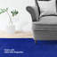 Giorgi Machine Woven Neon Blue Rug-1722475919