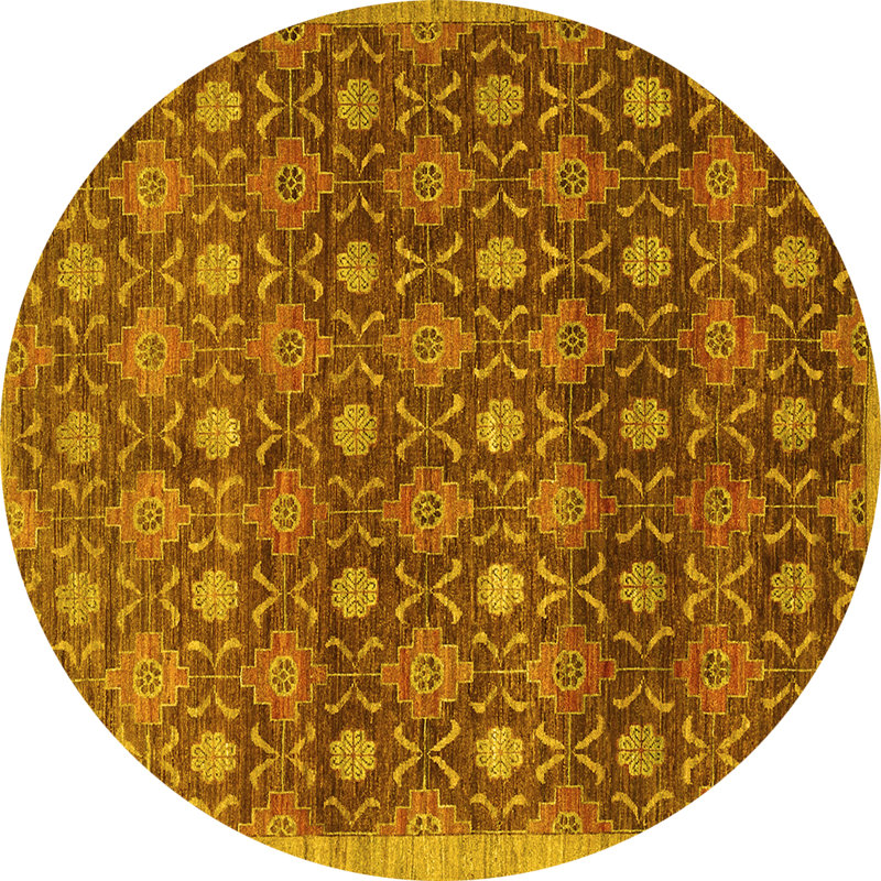 Performance Moroccan Indoor Rug, Round 7'