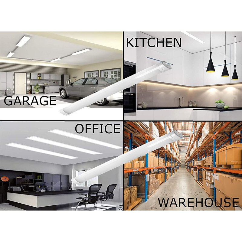 Gurule LED Under Cabinet Strip Light, 6cm H x 125cm W x 9cm D, 36W
