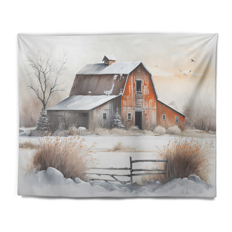 Polyester Tapestry, 32" H x 39" W