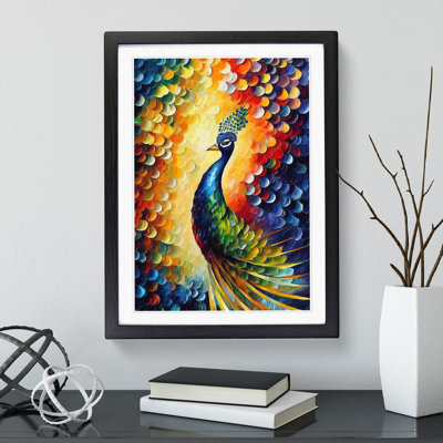 Peacock Portrait No.3 - Wall Art